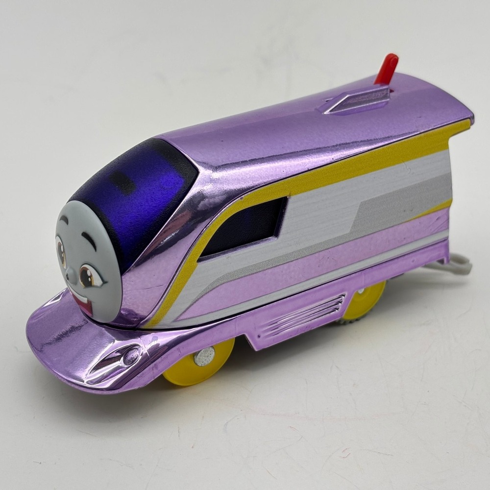 Thomas and Friends Trackmaster Kana Metallic Chrome Train Motorized Works 2021